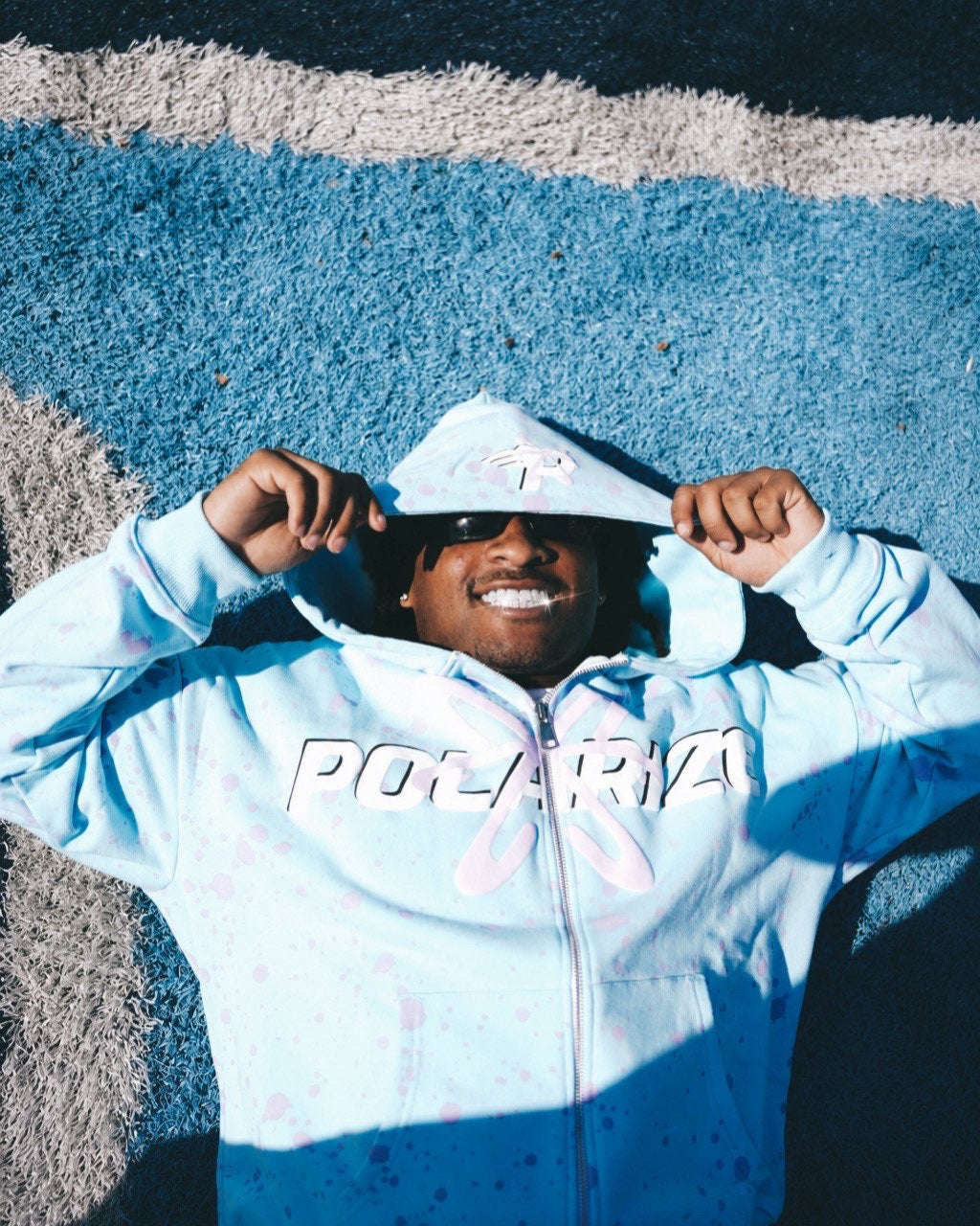 Cotton Candy “Sully” Zip Up Polarize Hoodie